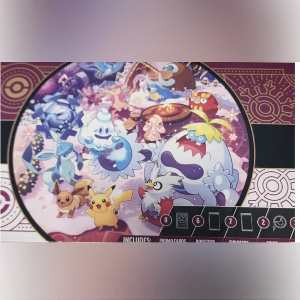 Pokemon Trading Card Game Festive Holiday Advent Calendar Christmas 2025